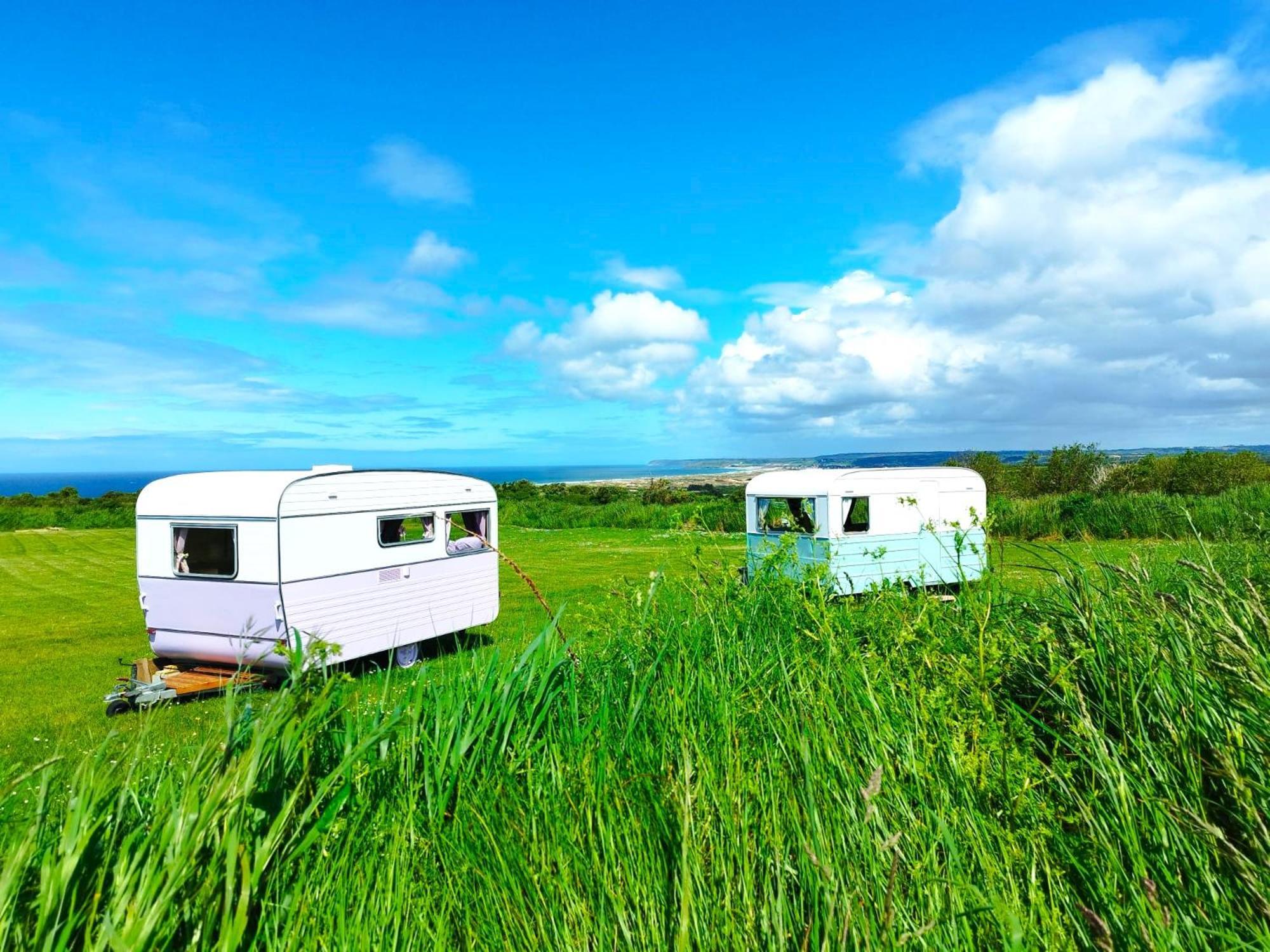 Camping Les Ronds Duval Face Aux Iles Anglo-Normandes Les Moitiers-d'Allonne Exteriér fotografie